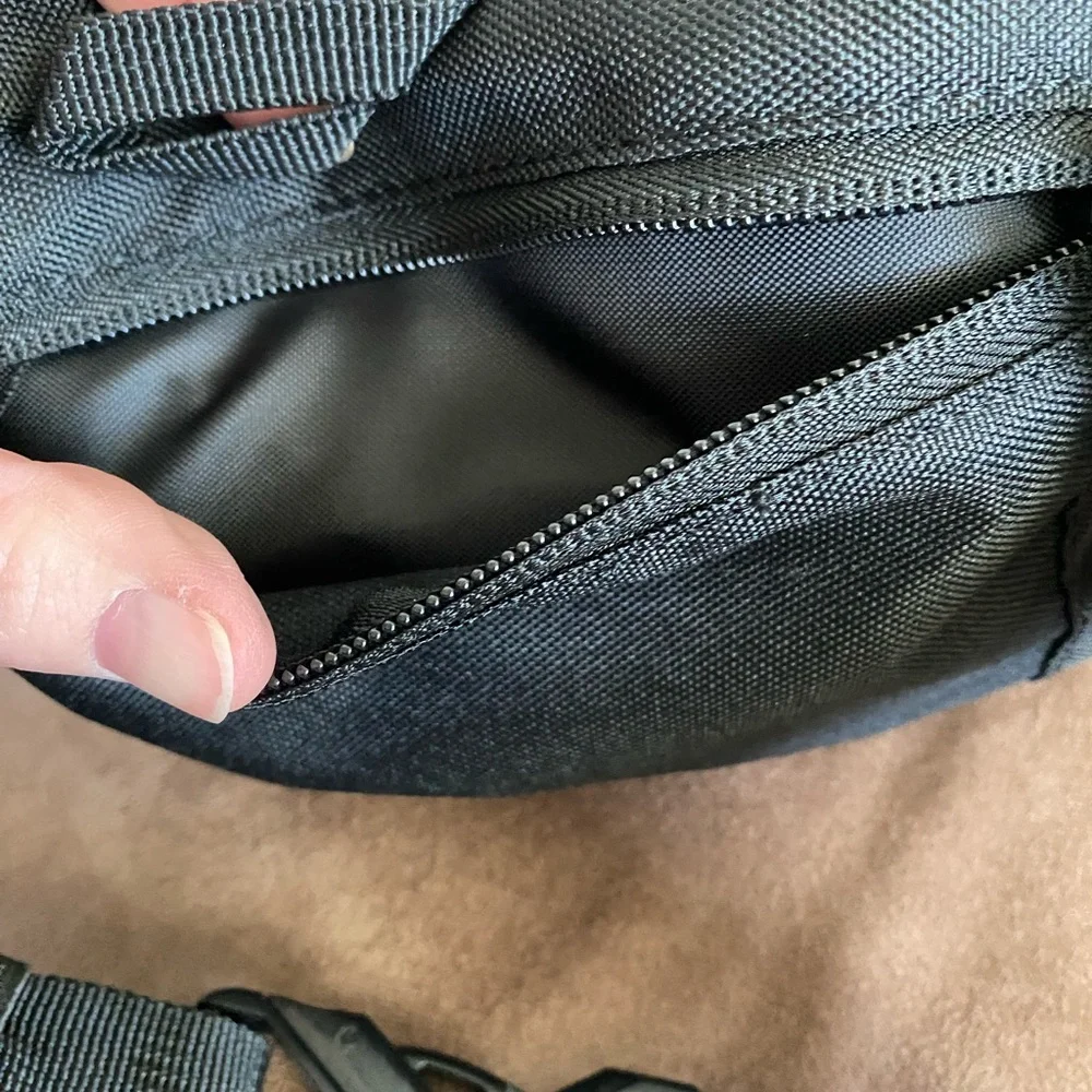 Outdoor Products Essential Waist Pack/Belt Pack Adjustable.3 pockets. Reflective - Picture 9 of 11